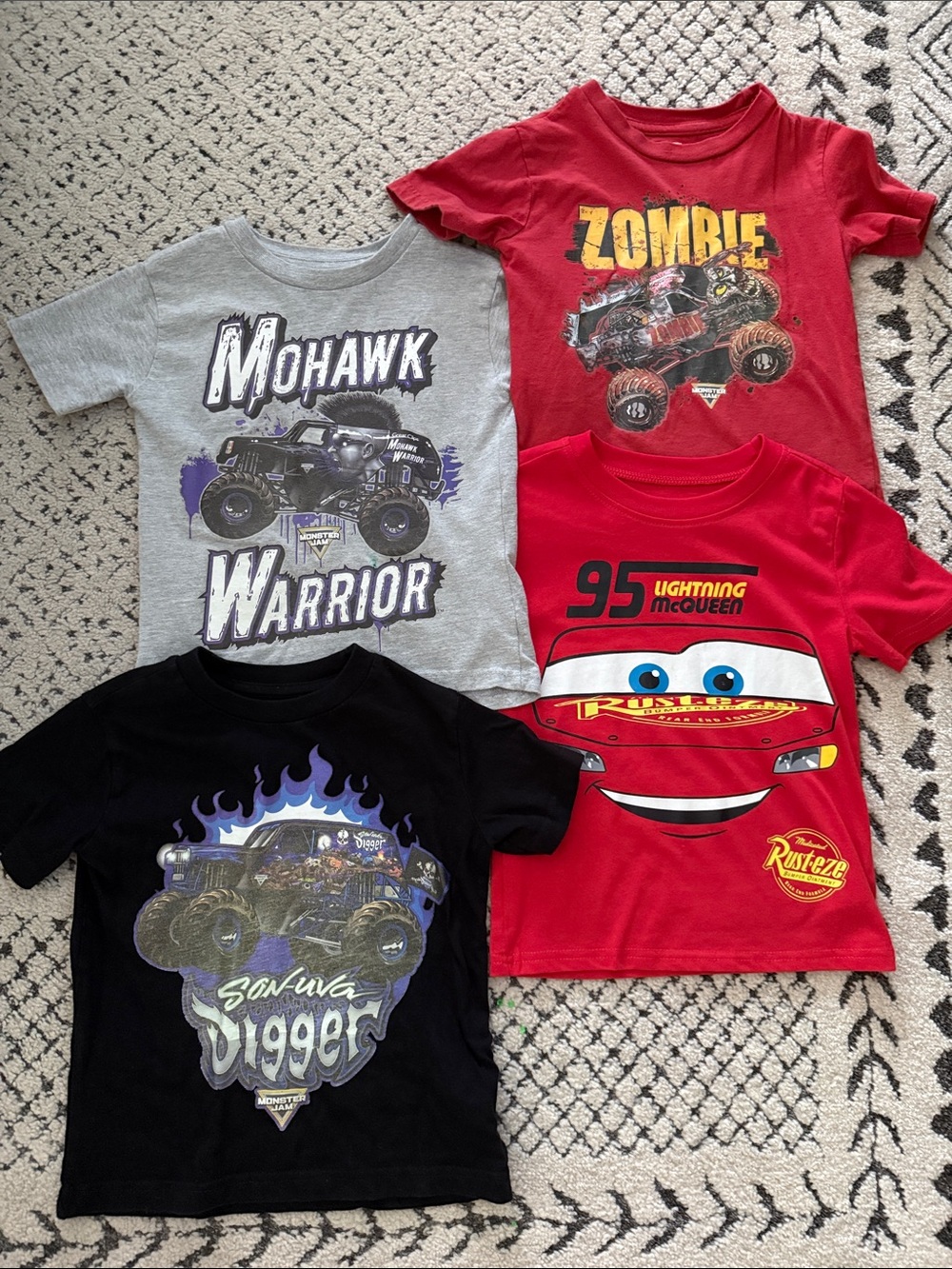 Monster Jam & Lightning McQueen Kids Tee